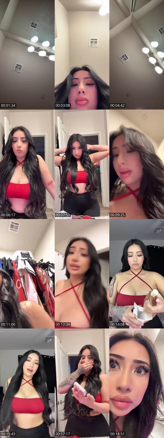 TikTok live: hi by @monialezz