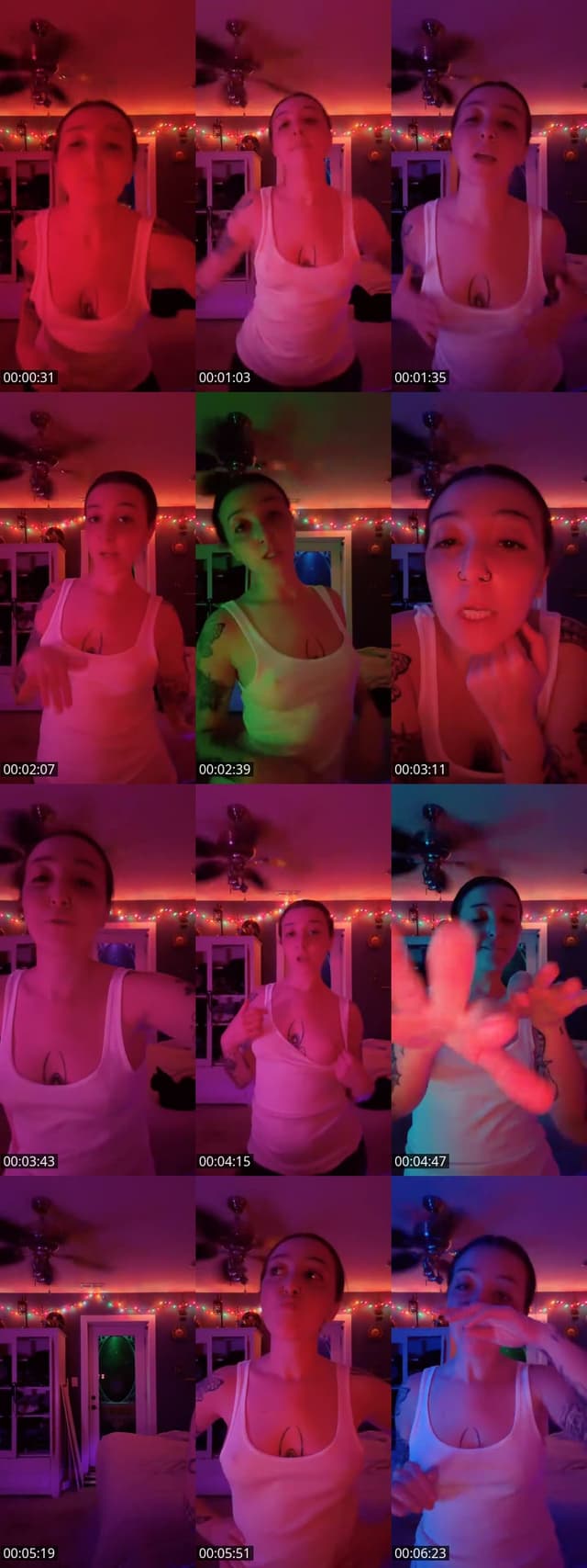 TikTok live: Hangout with me before bed🍃☮️🍃 by @staymenacing