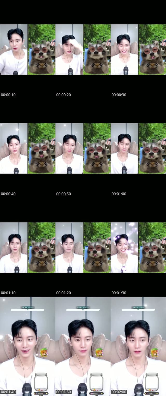 TikTok live: Will you be like family to me? by @kangmin_son