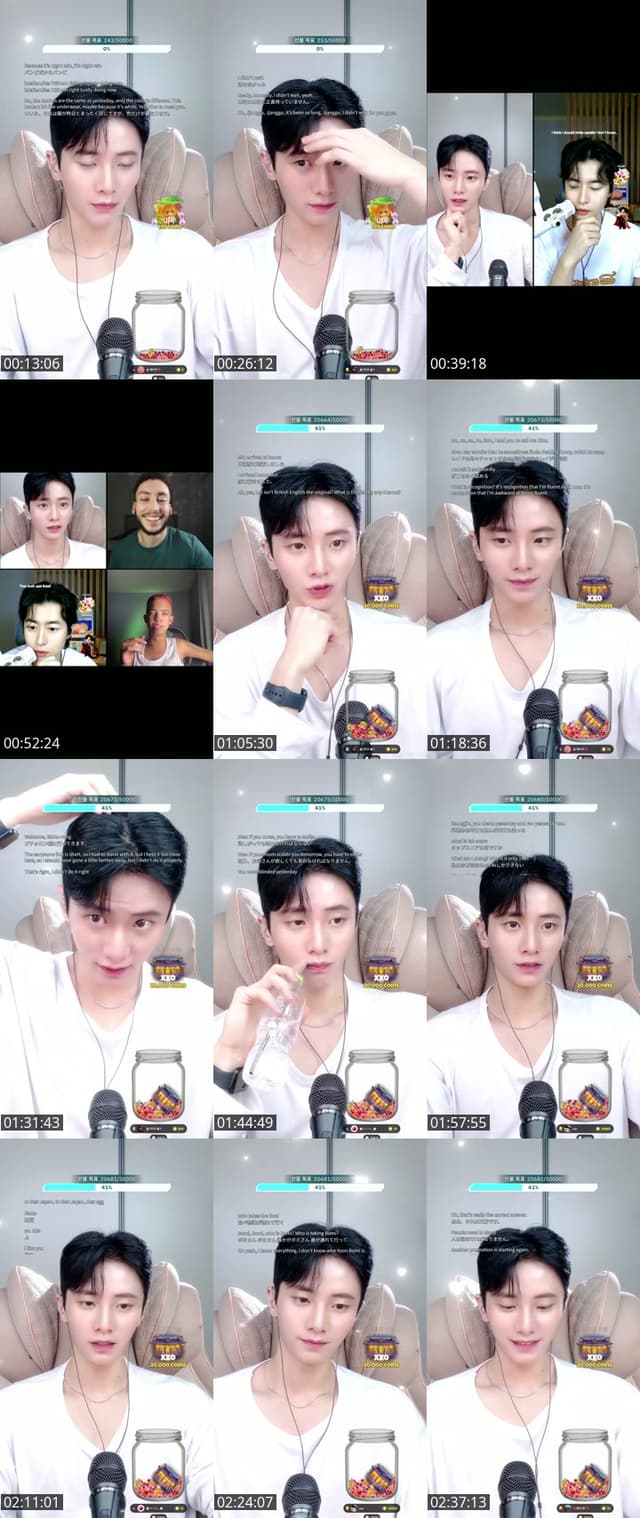 TikTok live: Will you be like family to me? by @kangmin_son
