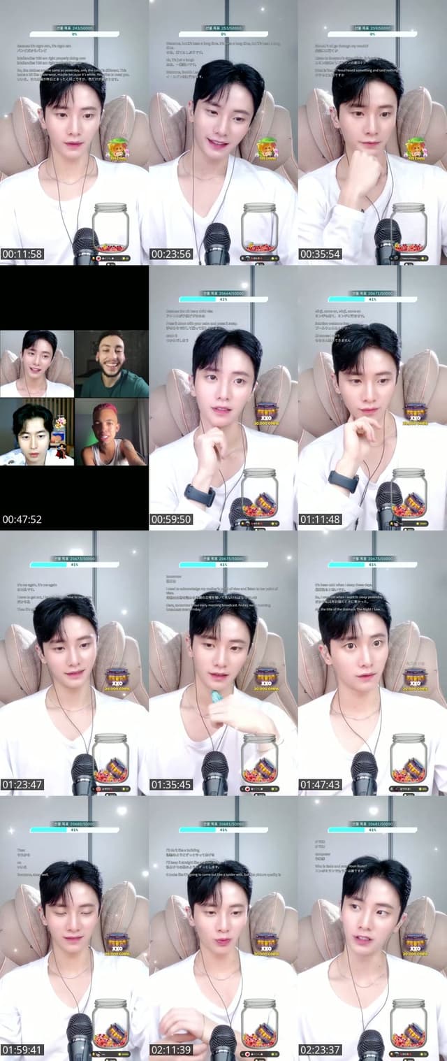 TikTok live: Will you be like family to me? by @kangmin_son
