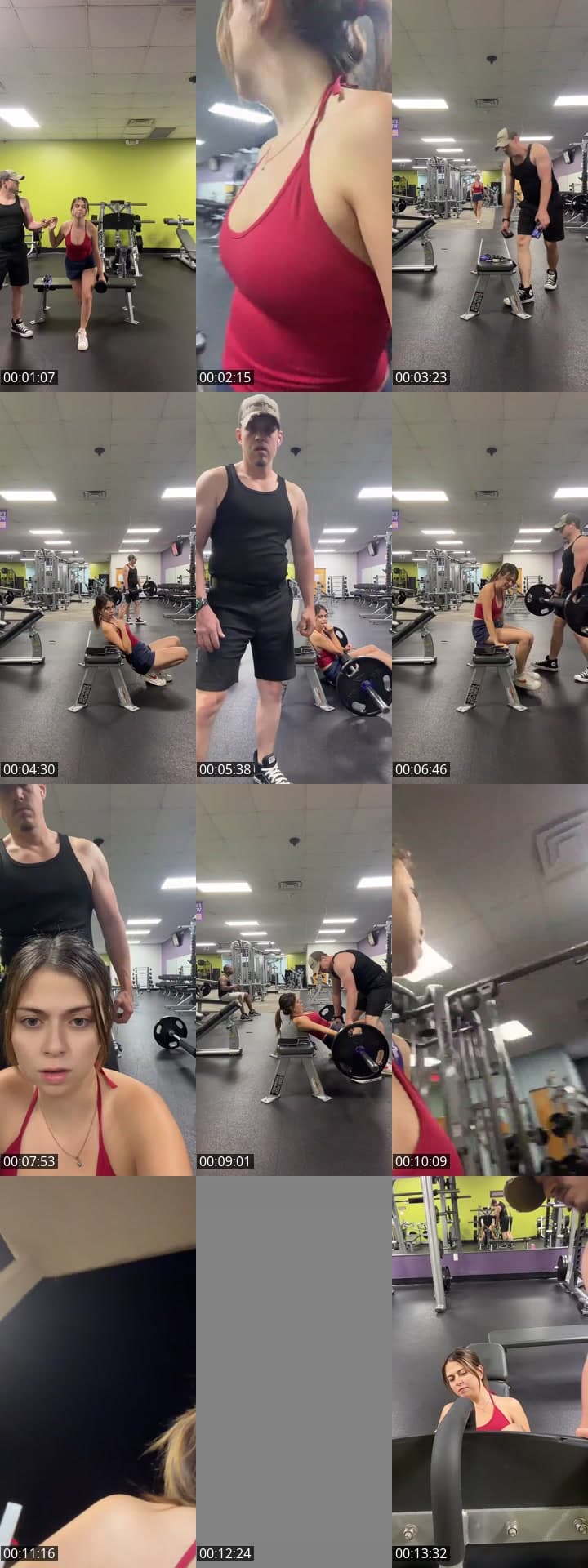 Amerikalı  manitayla gym