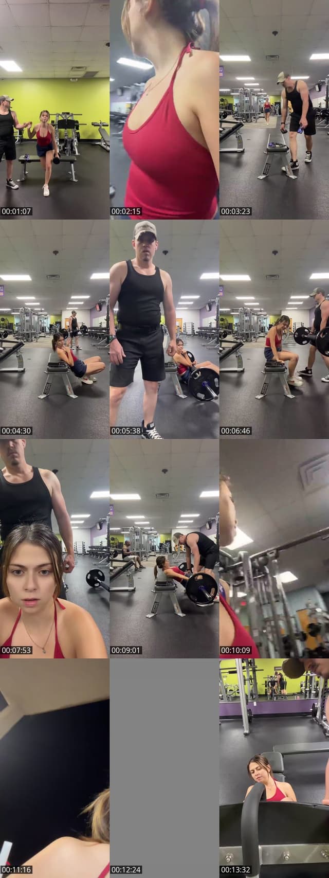TikTok live: Amerikalı  manitayla gym by @chalaishere