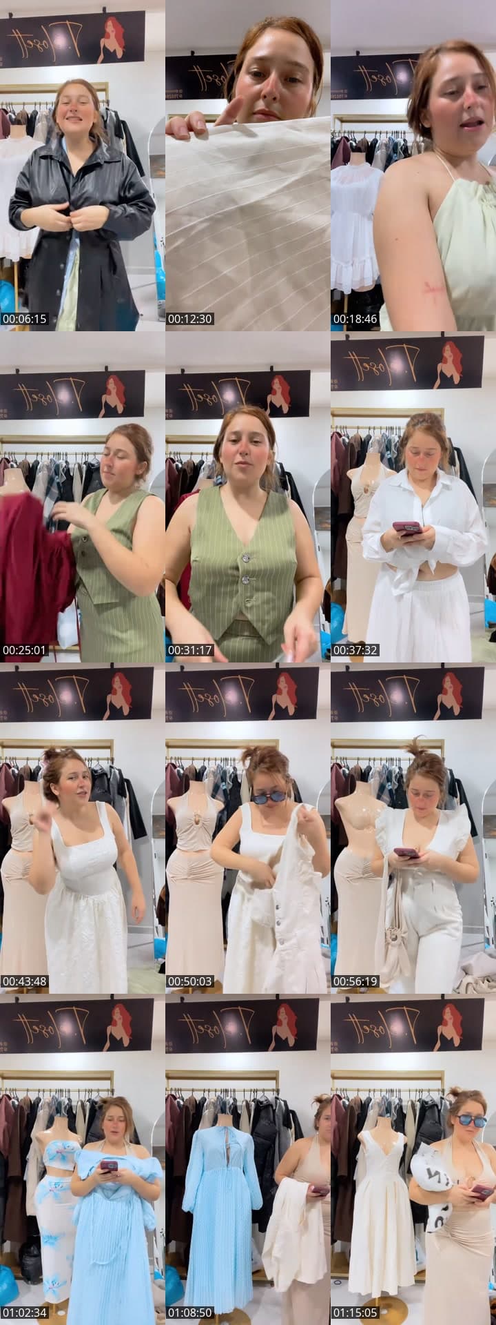 @tianguiscloset TikTok live stream