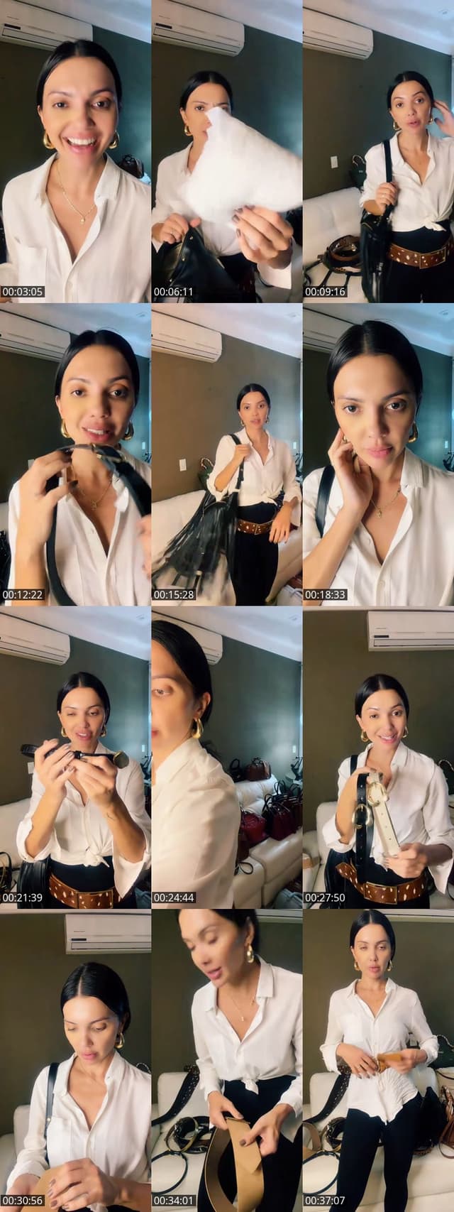 TikTok live: Melhor marca de bolsa e cinto by @caravierimilano