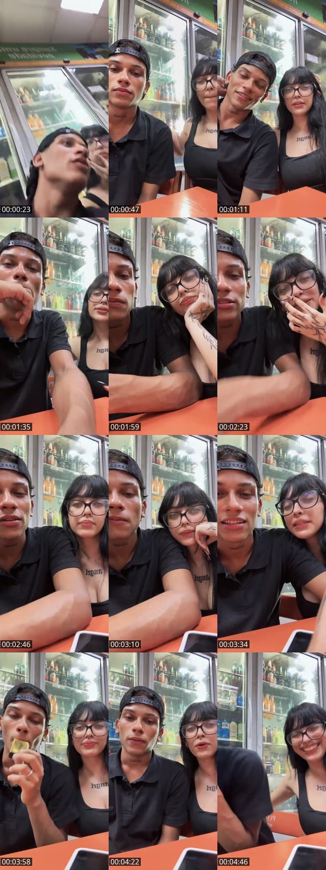 TikTok live: live com a net ruim na rua by @fabyzxy_