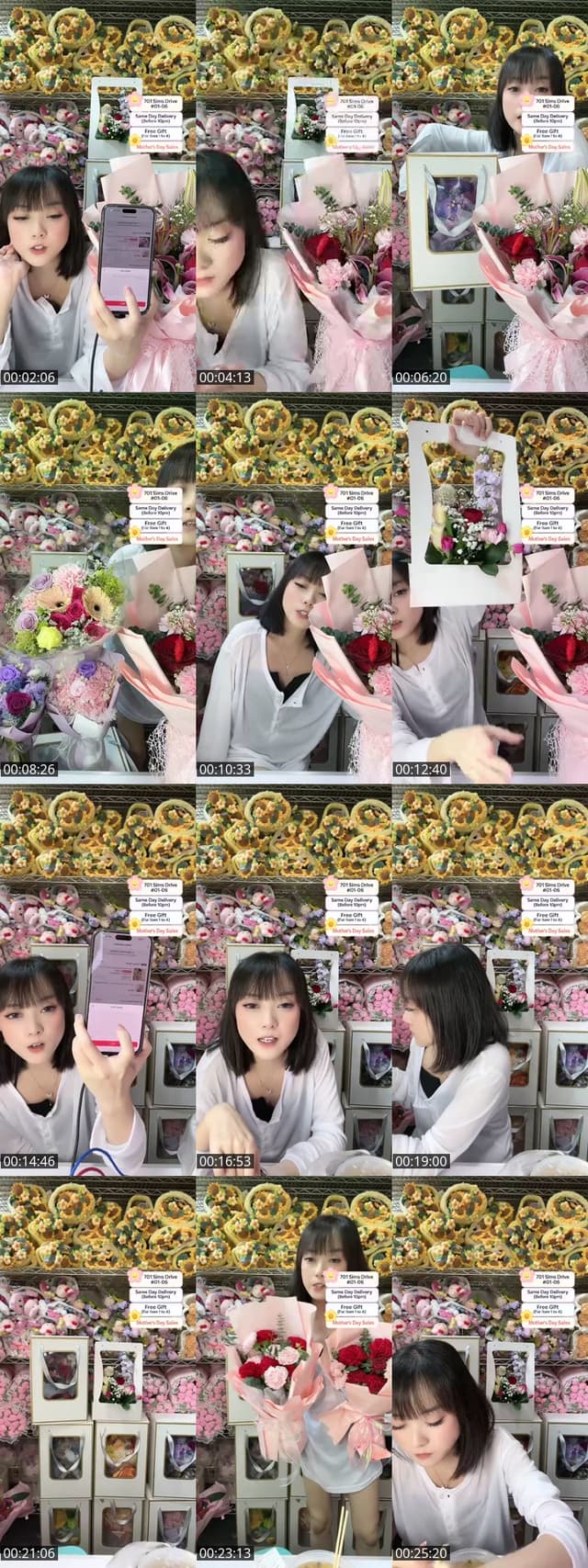 TikTok live: Flowers Sales Mothers Day! by @flowersuppliersg
