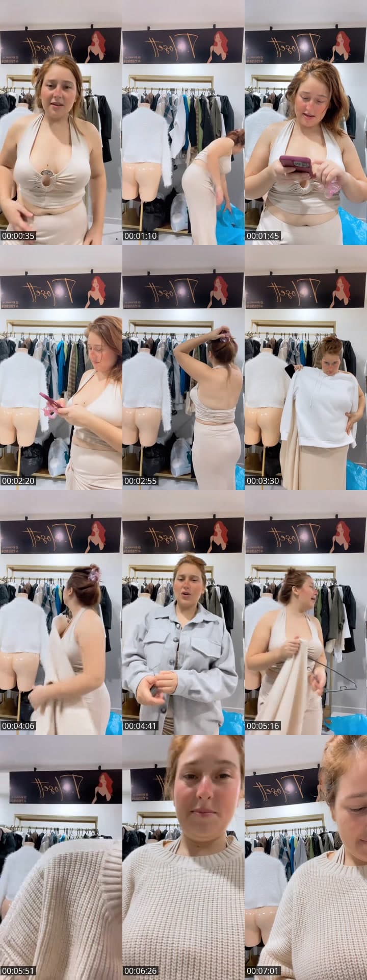 @tianguiscloset TikTok live stream