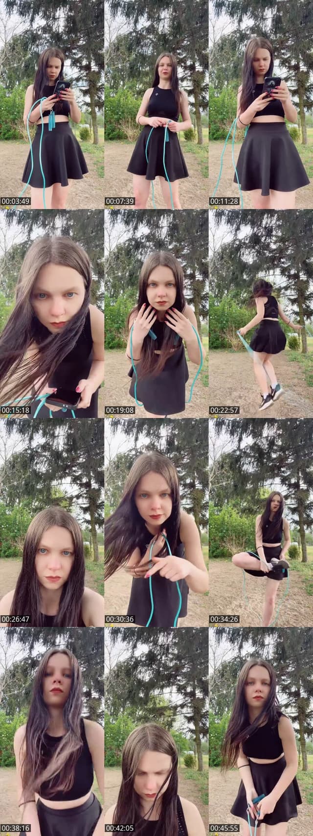 TikTok live: Hula hop show by @krolowamroku