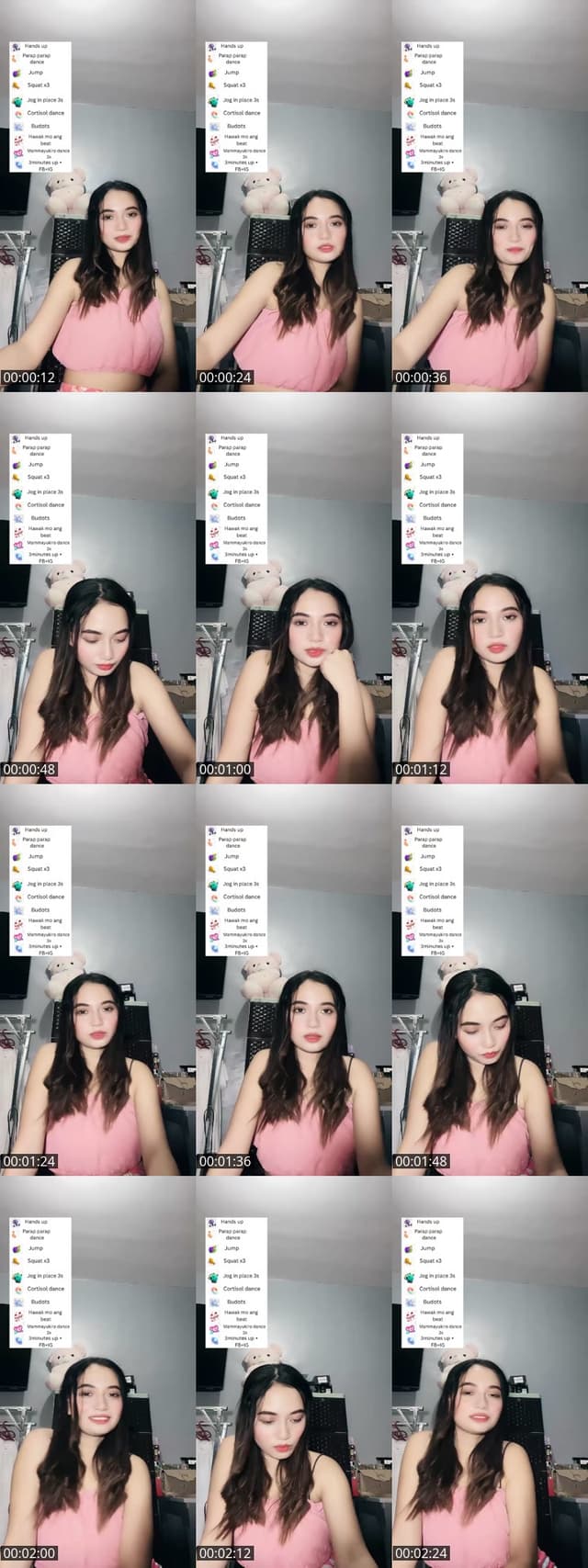 TikTok live: Challenge/Tap2x by @biniyellowgirl24