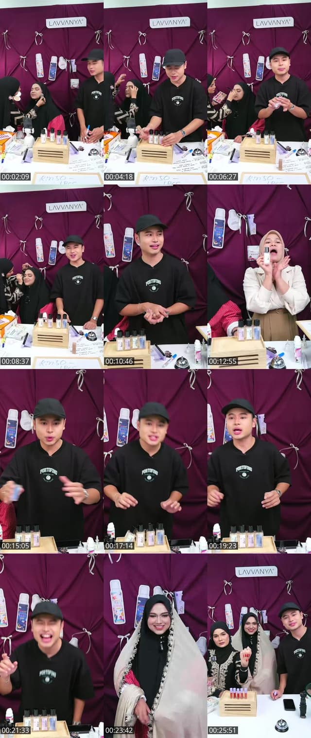 TikTok live: Aish makeup Harszan w Lavvanya ✨ by @lavvanyabeauty