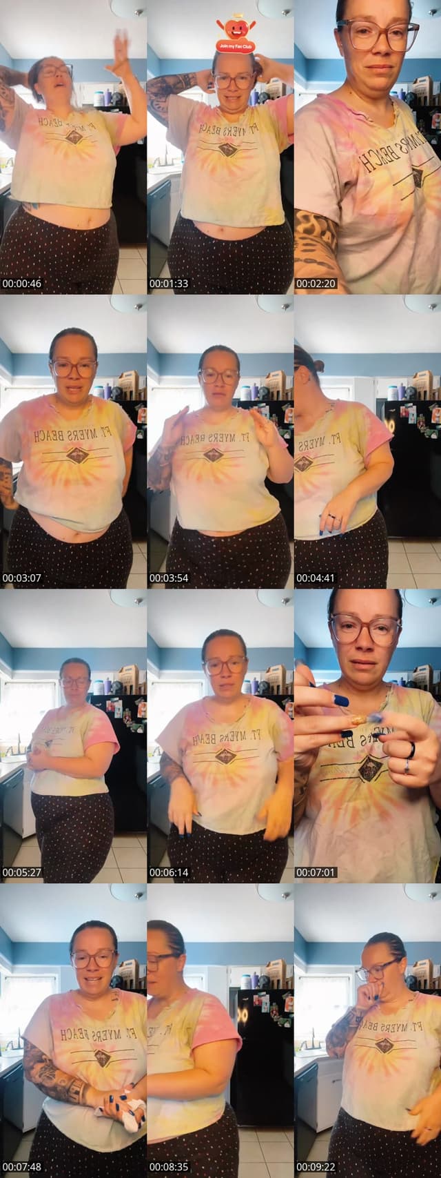 Past TikTok live: morning dance party❤️ by @angelomommy