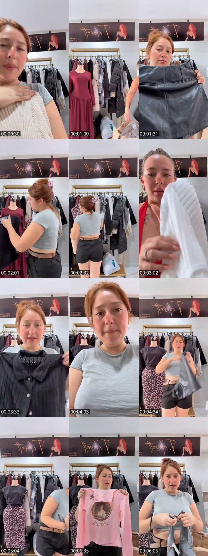 @tianguiscloset TikTok live stream