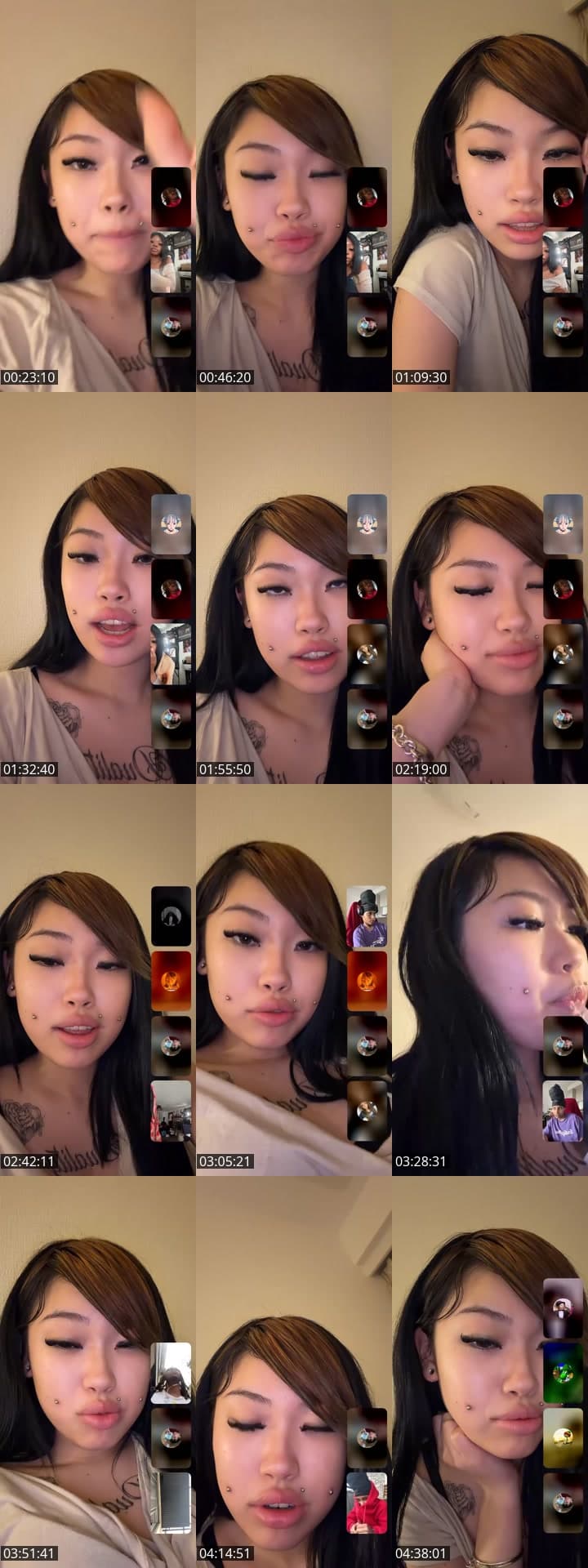 @internetfetish TikTok live stream