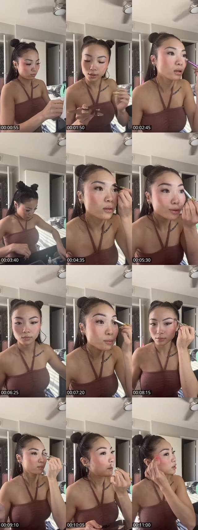 TikTok live: Grwm by @minhthyfresh