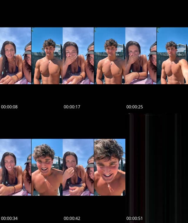 TikTok live: BEACH WITH ME by @mariatenielsen