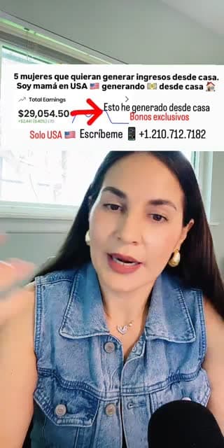 Genera ingresos desde casa