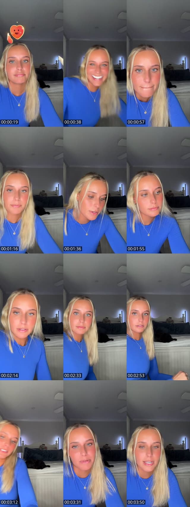 Past TikTok live: A3? 🥹🤍 by @sophialillo1