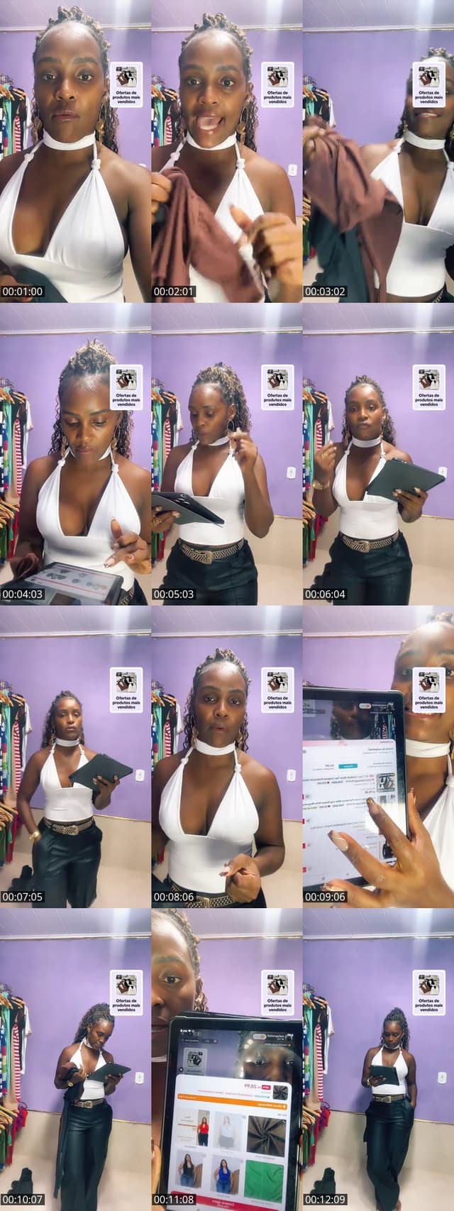 Past TikTok live: Live com Desconto Exclusivo! by @natypreta2