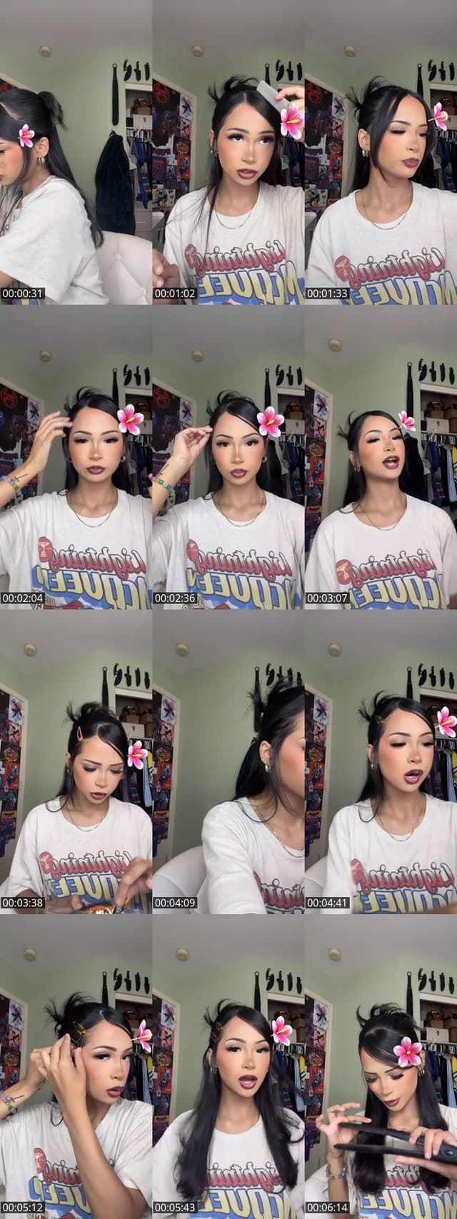 TikTok live: grwm ig .. by @veeamourr8