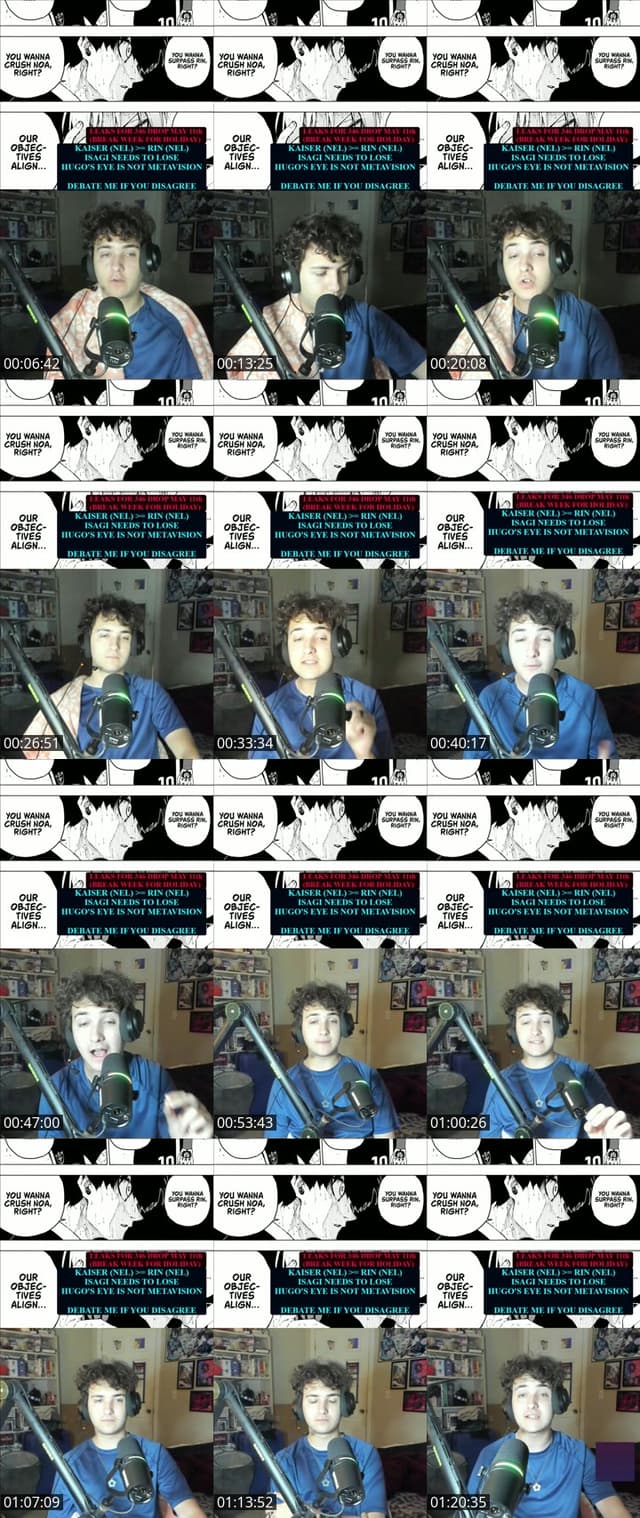 TikTok live: BLUE LOCK DEBATE STREAM by @aerosassain