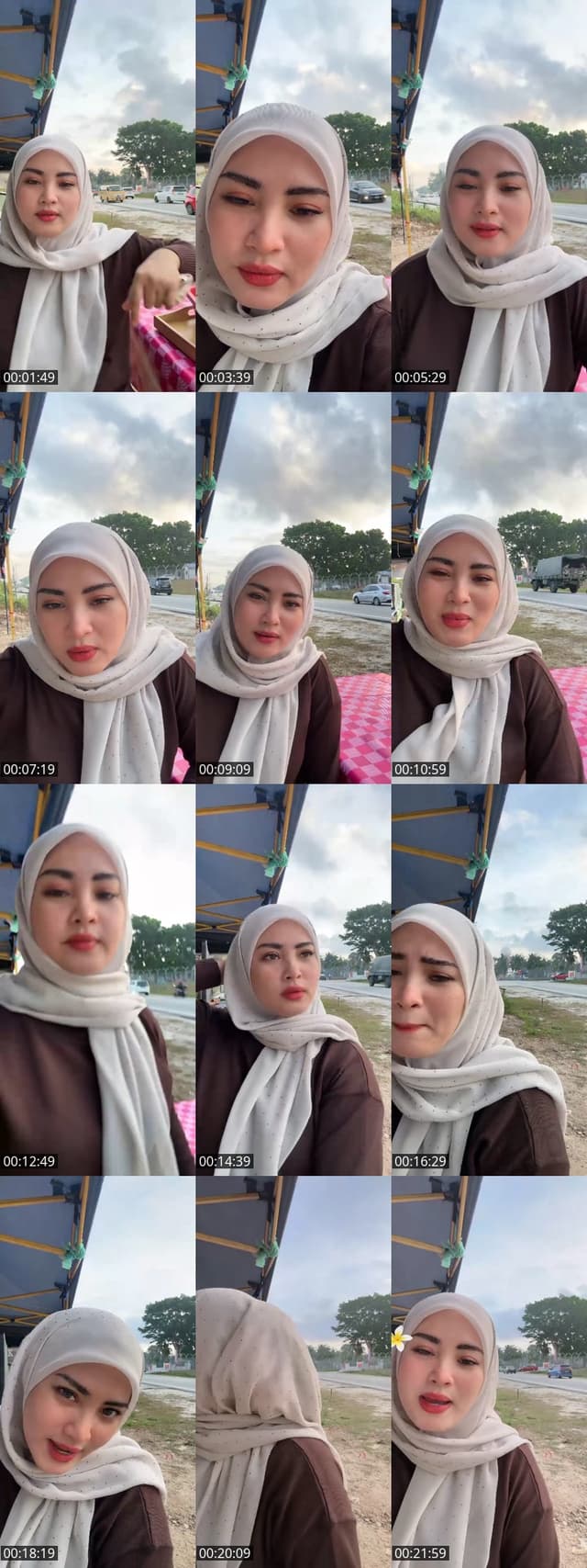 TikTok live: nasi lemak daun pisang by @eyrahuhu