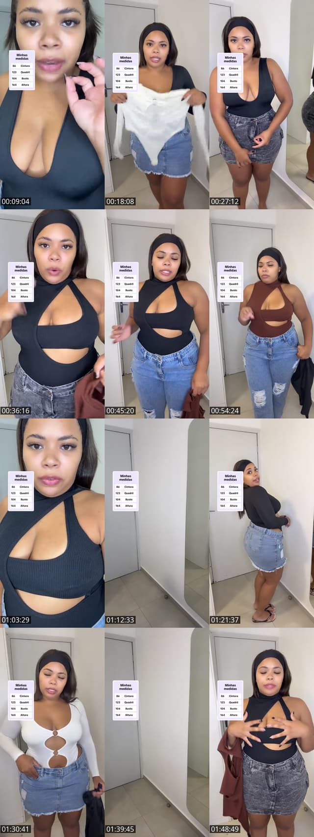 TikTok live: Live moda Mídi/Plus 💖💖💖 by @niclima13