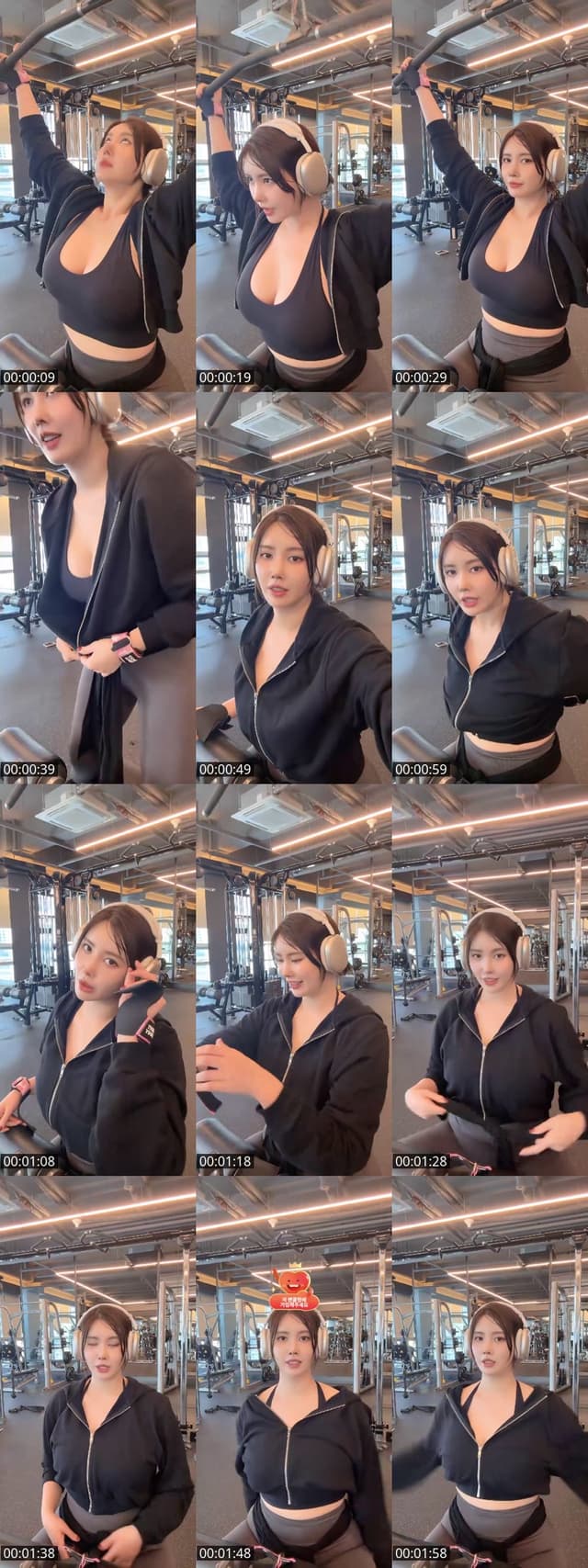 TikTok live: 공복헬스루틴🏃🏼‍♀️‍➡️🏋️‍♀️💕 by @oliviayounghee90