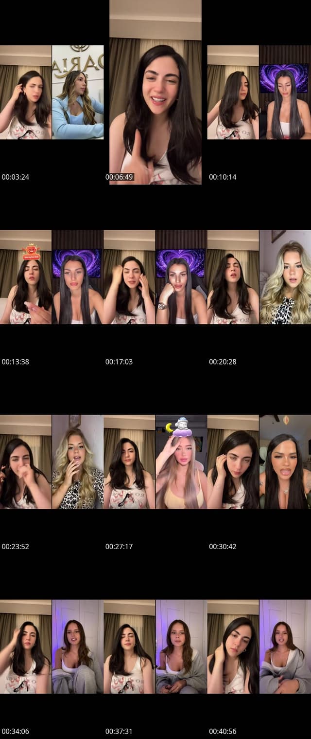 Past TikTok live: Late Night Vibes 🌙🖤 by @zeinazeee