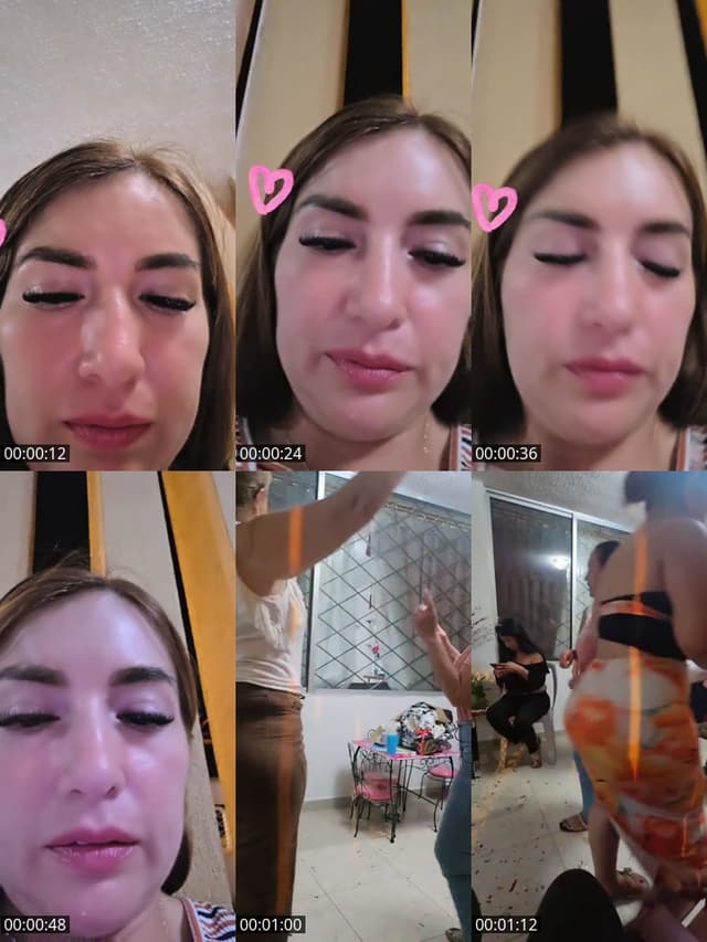 TikTok live: cumple mamá by @yamilita600