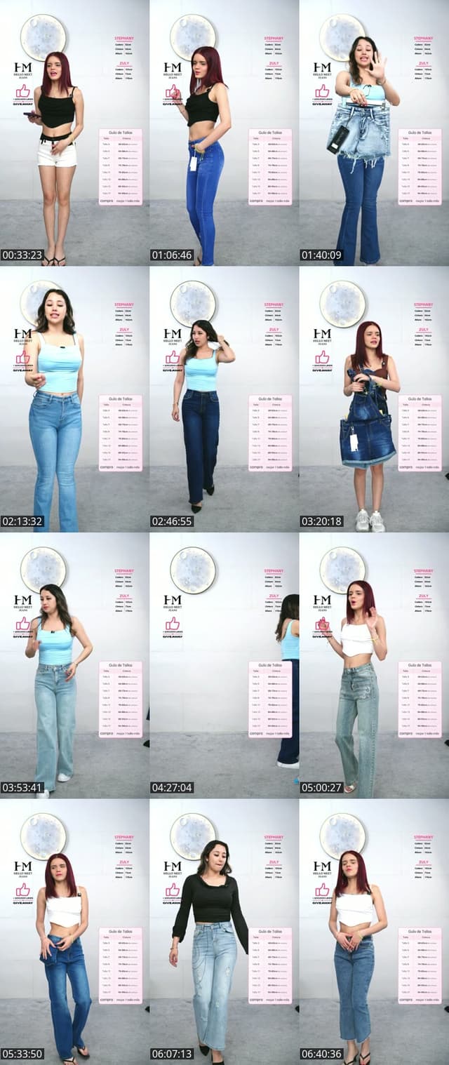 TikTok live:  Especial de pantalones 🔥 by @hellomeet_jeans