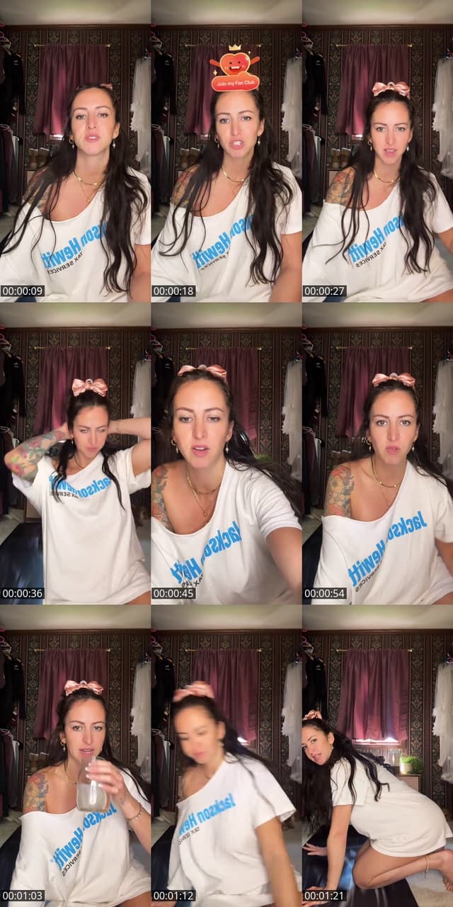TikTok live: Push-up Challenge! by @anitafitmomlive