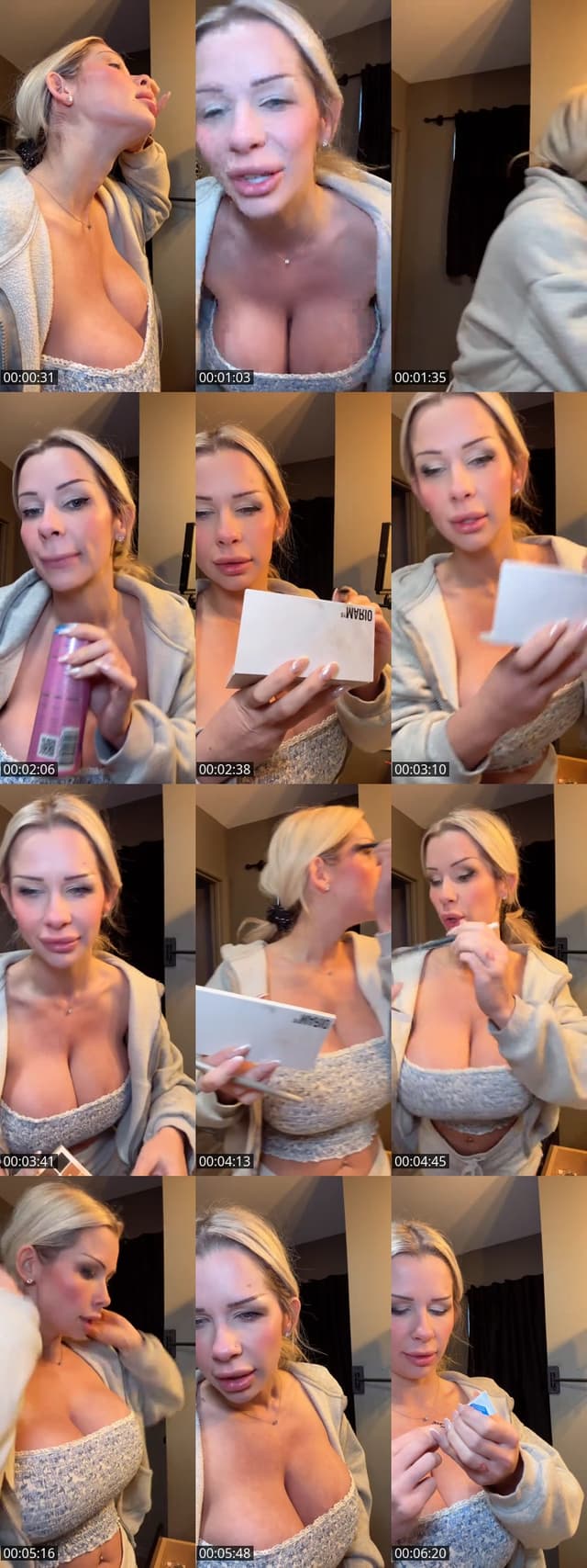 TikTok live: Getting ready for work!! by @bristasia