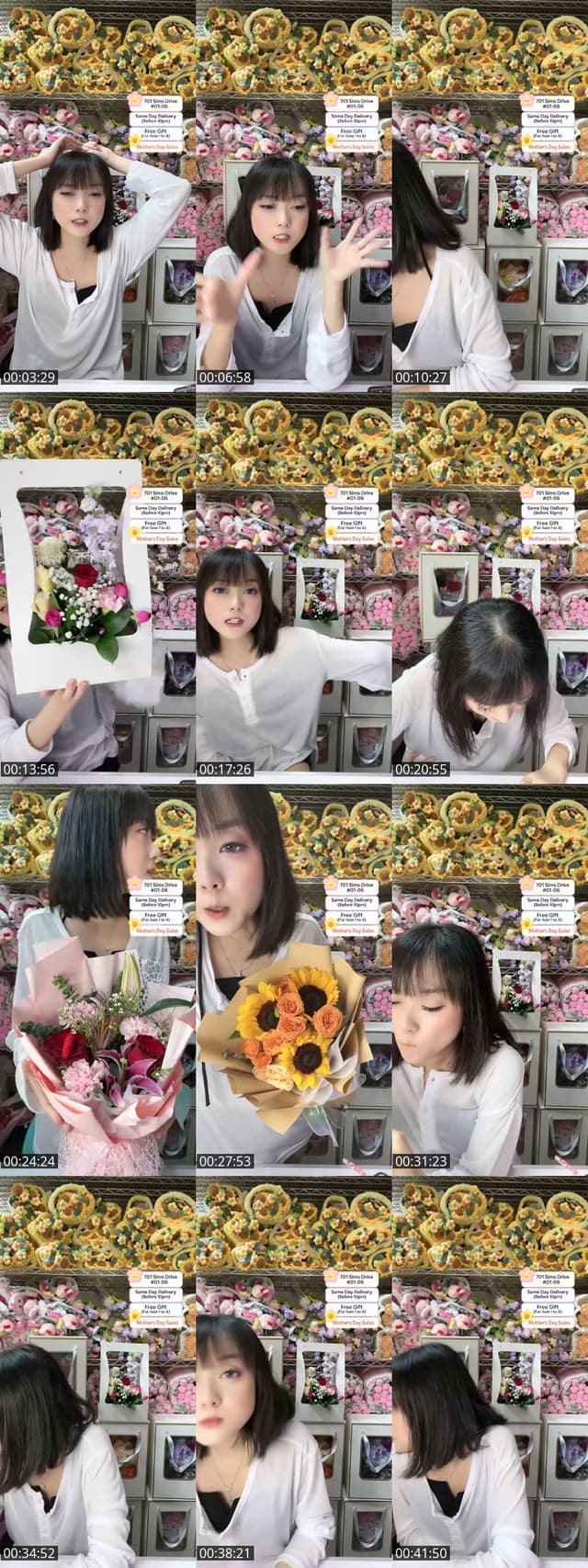TikTok live: Flowers Sales Mothers Day! by @flowersuppliersg