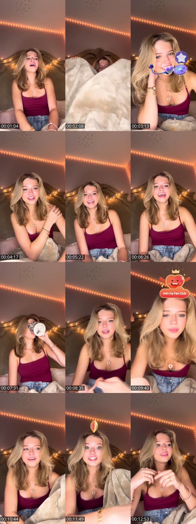 TikTok live: singing n chill #wlw by @party4meee