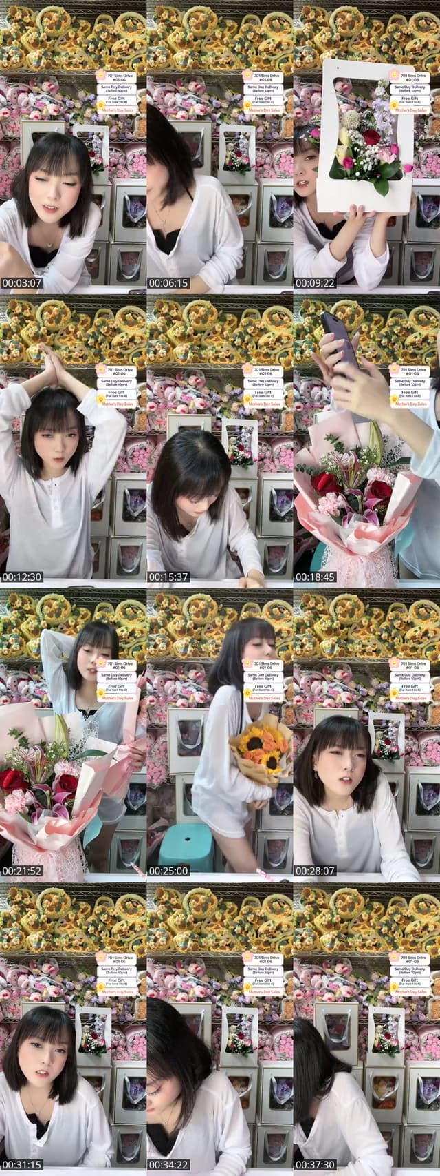 TikTok live: Flowers Sales Mothers Day! by @flowersuppliersg