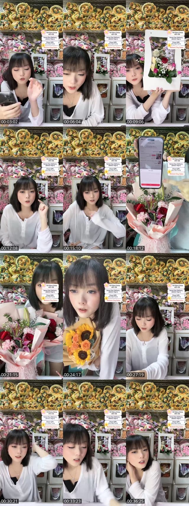 TikTok live: Flowers Sales Mothers Day! by @flowersuppliersg