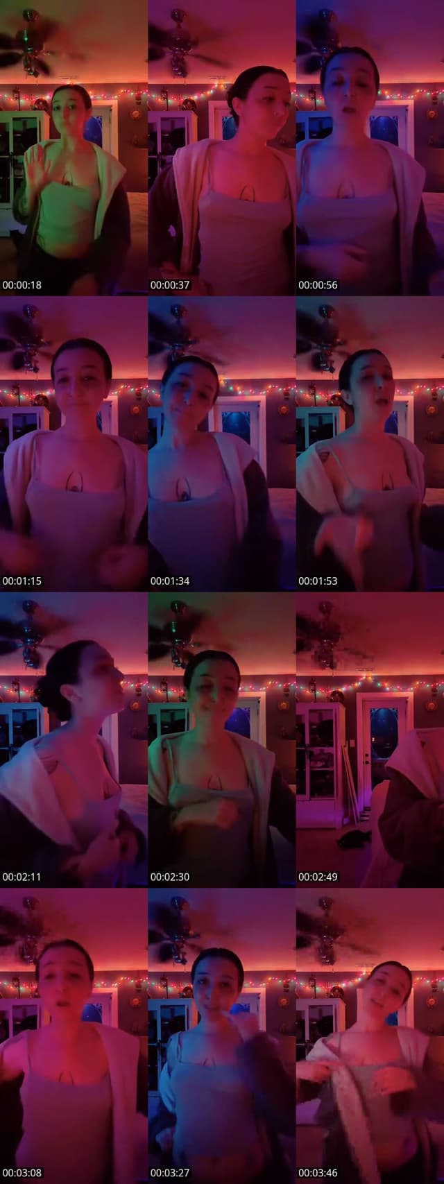 TikTok live: Hangout with me before bed🍃☮️🍃 by @staymenacing