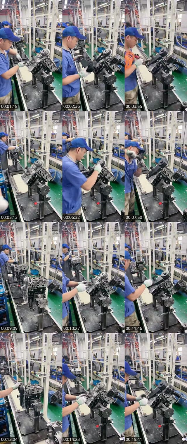 TikTok live: Engine assembly by @autopartssuppliers