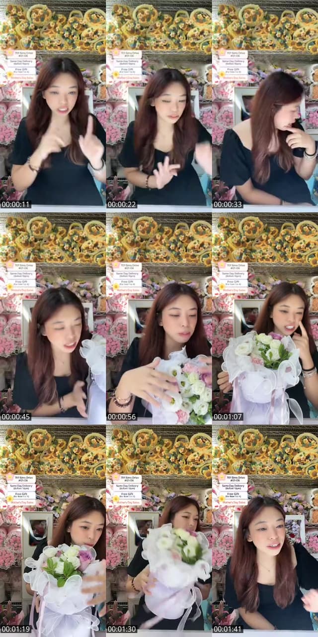TikTok live: Flowers Sales Mothers Day! by @flowersuppliersg