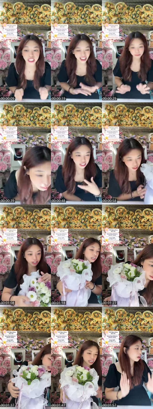 TikTok live: Flowers Sales Mothers Day! by @flowersuppliersg