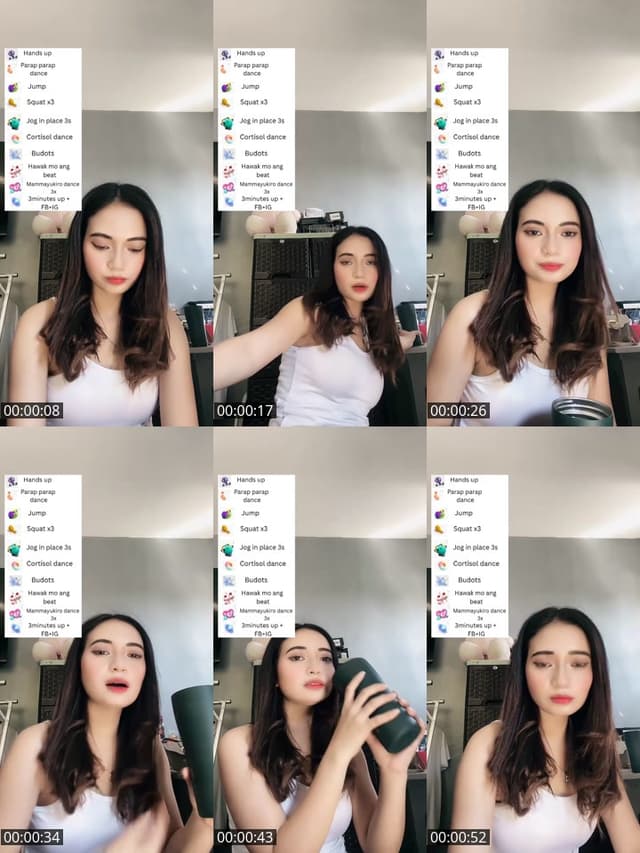 TikTok live: Challenge/Tap2x by @biniyellowgirl24