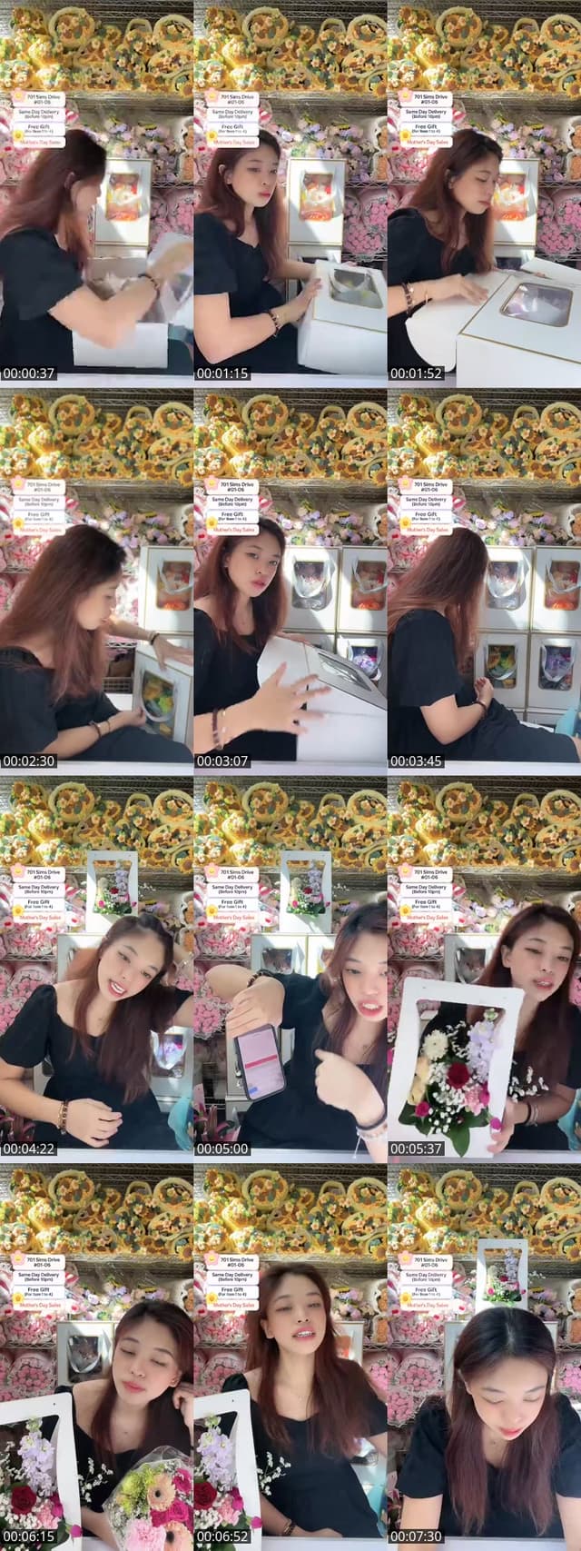 TikTok live: Flowers Sales Mothers Day! by @flowersuppliersg