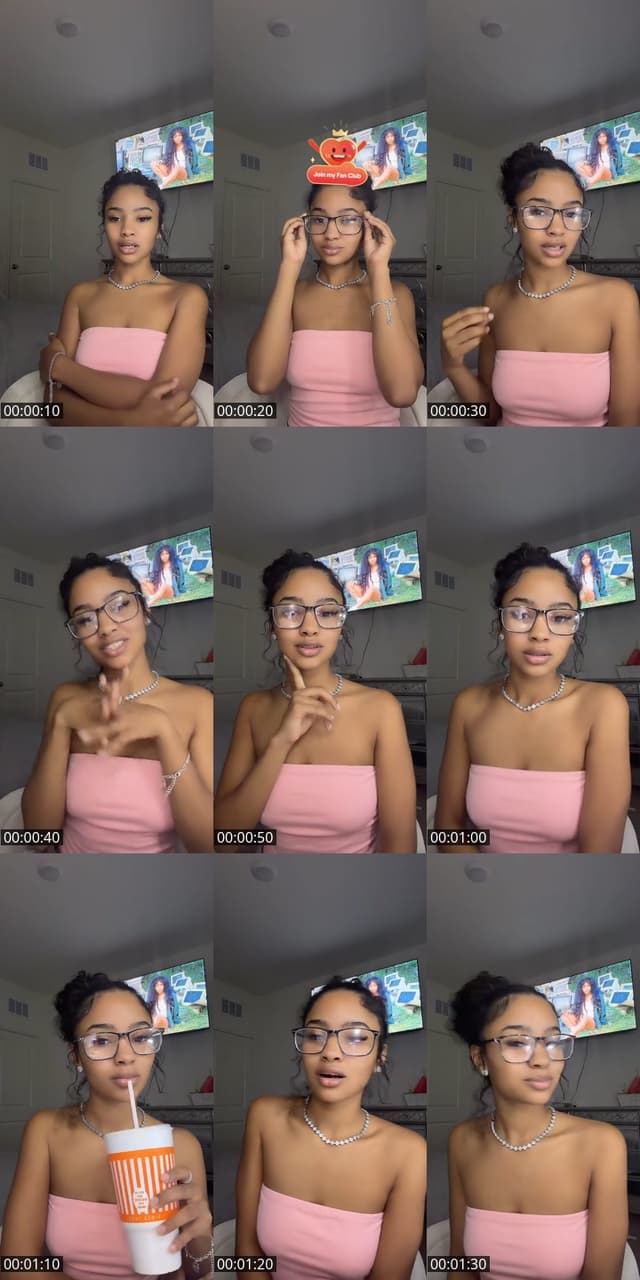 TikTok live: Birthday by @janeshaaj