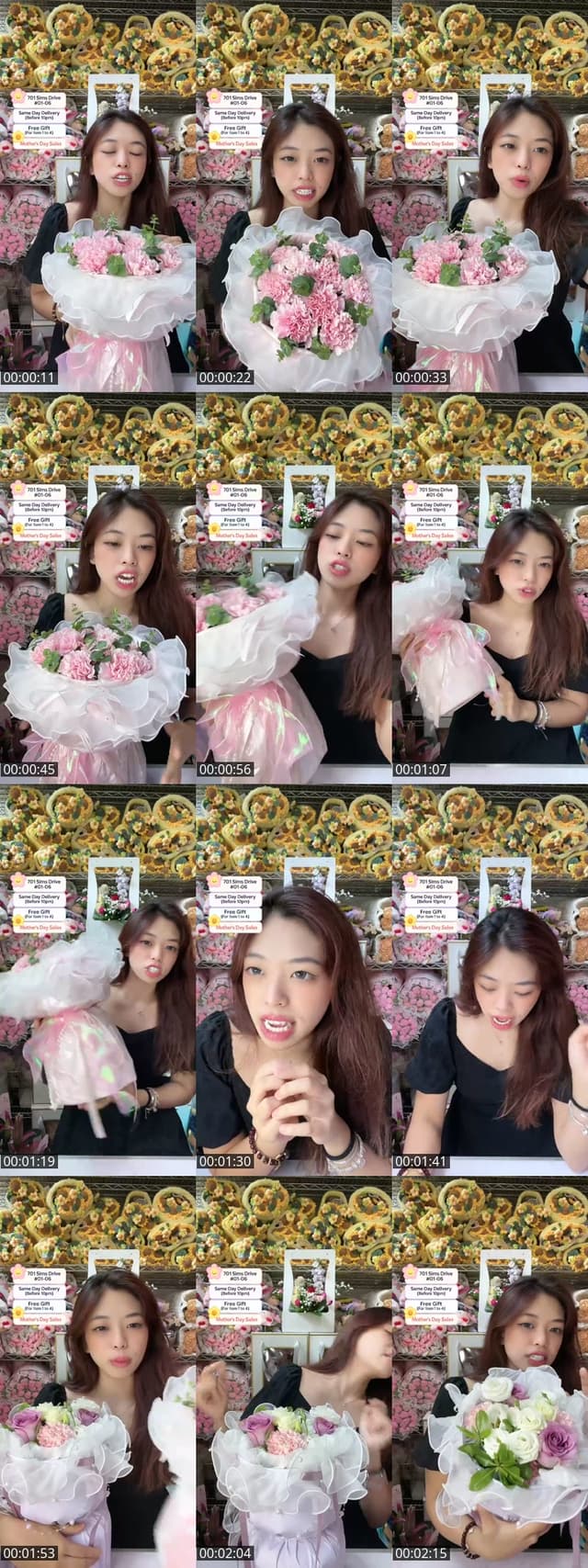 TikTok live: Flowers Sales Mothers Day! by @flowersuppliersg