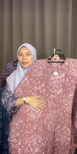 Jubah Batwing Batik