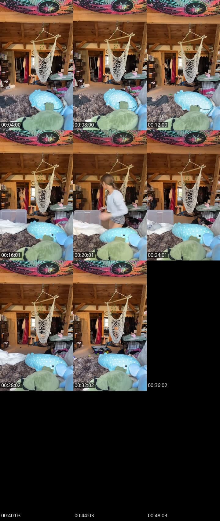 Cleaning my room