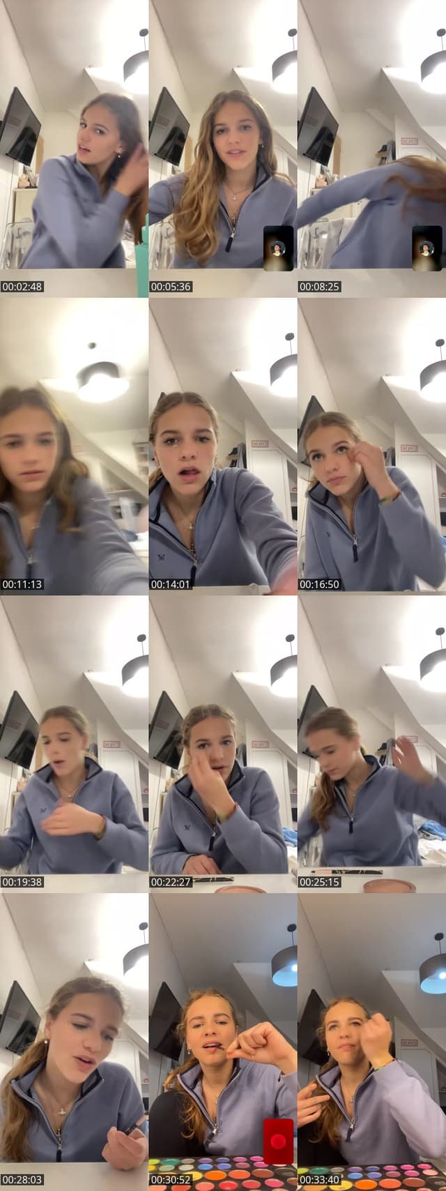 TikTok live: grwm by @username12344_07