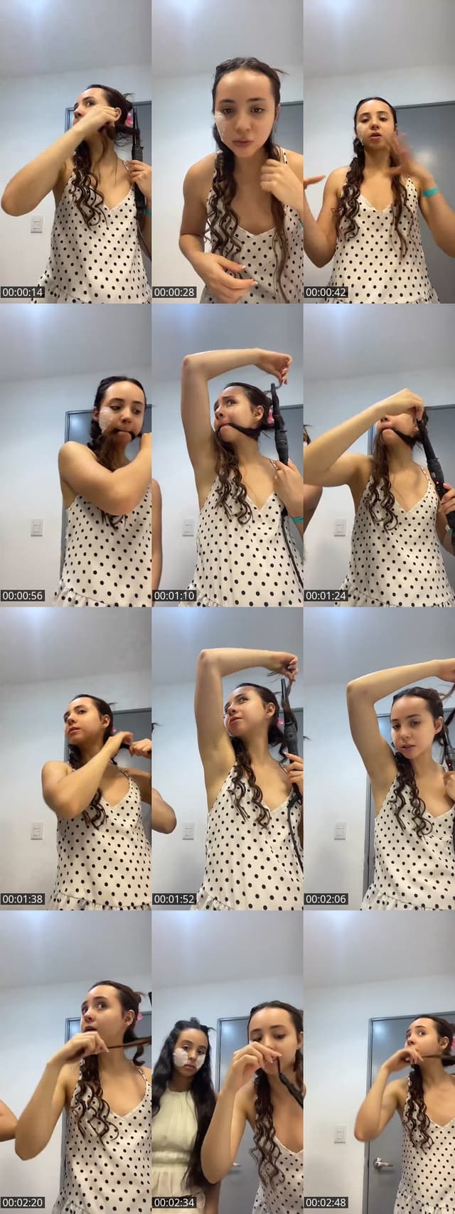 TikTok live: beach grwm by @abyloaiza