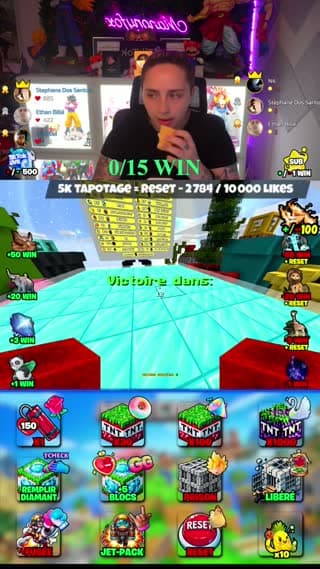 TikTok live: Campagne gaming !!! by @manonyfox